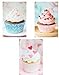 ARTCLUB Cupcake (Pack of 3) Cup Cake Metal Tin Sign Vintage Poster Wall Decor