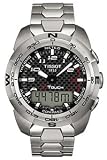 Image of Tissot Mens T-TOUCH EXPERT Matt Titanium Bracelet Watch T0134204420200
