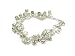 Silver Anklet / Bracelet with Silver Dangle Bell Beads