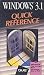 Windows 3.1 Quick Reference (Que Quick Reference Series)