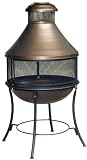 Garden Pleasure Terrassenfeuerstelle, Terrassenofen bronze
