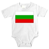 Onesie with map, Bulgarian, flag