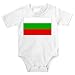 Onesie with map, Bulgarian, flag