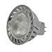 MR16 3x1 Watt CREE LED XLamp XR-E 7090 12V White 1218WH