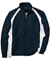 Sport-Tek - Mens 5-in-1 Performance Full-Zip Warm-Up Jacket. J712 - Navy / White - Medium
