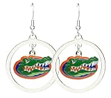 Florida Gators - NCAA Floating Logo Hoop Earrings