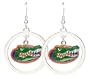 Florida Gators - NCAA Floating Logo Hoop Earrings