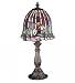 Meyda Tiffany 26647 Accent Lamp, Mahogany Bronze Finish with Stained