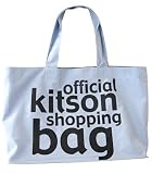 キットソン　オフィシャル　ショッピング　トート　ブルーの画像