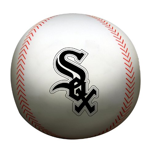 MLB Chicago White Sox 12-Inch Spandex Baseball Shaped Whoochie Pillow