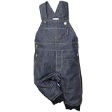 POLARN O. PYRET Best Basic Newborn Denim Overalls