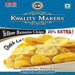 KWALITY MAKERS YELLOW BANANA CHIPS 150GM