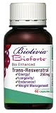 Biotivia Resveratrol Bioforte 250mg , Full Spectrum Resveratrol Supplement, Capsules, 60-Count Bottle