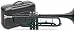 Stagg B Flat Trumpet with ABS Hard case - Black