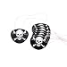Pirate-Karte Augenklappen (Packung mit 8)