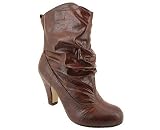 SLOUCHY ROUND TOE BOOTIE