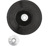Bosch BP900 9-Inch Rubber Backing Pad with Lock Nut