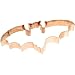 Old River Road Bat Shape Cookie Cutter, Copper