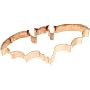 Old River Road Bat Shape Cookie Cutter, Copper