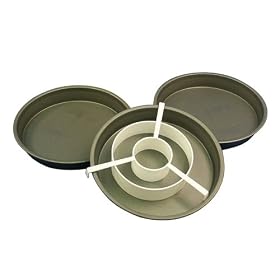 Chicago Metallic Checkerboard Cake Pan Set by Chicago Metallic