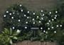 Smart Solar 3732WR30 Solar Light String, 30 White LEDs with Crystal Ball Covers