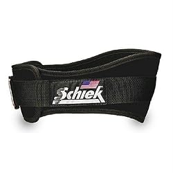 Schiek SSI-2006-BLK-XL Shape That Fits Lifting Belt 6 W x 40-45 Waist Black X-Large