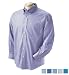 Devon & Jones - Blue Men's Savile Pattern Dress Shirt (D600)