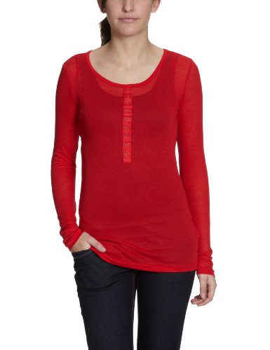 VERO MODA Damen Top 10073048, Gr. 38 (M), Rot (TOMATO RED) Preisvergleich