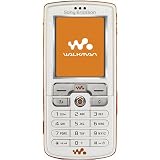 Sony Ericsson W800 Unlocked Cell Phone with 2 MP Camera, MP3/Video Player, Memory Stick Pro Duo Slot--U.S. Version with Warranty (Orange/White)
