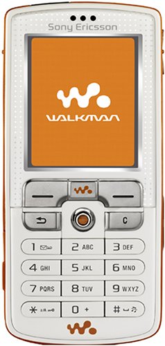 Sony Ericsson W800 Unlocked Cell Phone with 2 MP Camera, MP3/Video Player, Memory Stick Pro Duo Slot--U.S. Version with Warranty (Orange/White)