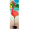 Flamingo Lamp with Yellow Hair By Lumisource
