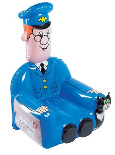 Childrens Toyshop  Third Party New : Postman Pat Inflatable Figure Chair