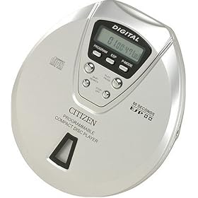 Citizen CD-280 Portable CD Player with 60-Second ASP and Car Kit