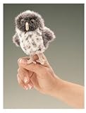 Mini Spotted Owl Finger Puppet
