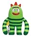 Yo Gabba Gabba Brobee Figural Keychain by Basic Fun