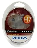 Review PHILIPS 12972VPS2 / H7 12V 55W PHILIPS VISIONPLUS HEADLIGHT BULBS (PAIR)
