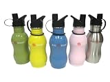 Eco Vessel Stainless Steel Water Bottle with Sport Flo Cap (17 Ounces)