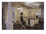 Kitchen with Dining Area and Wine Rack Photographic Print, 24 x 18