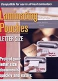 100 Pk. Letter/Document pouches 5 mil
