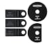 Rockwell RW9174K Sawing Kit for Sonicrafter Tool includes 5 Different Cutting Blades