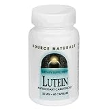 Source Naturals Lutein, 20 mg, Capsules, 60 capsules