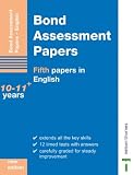Bond Assessment Papers: Fifth Papers in English 10-11+ (Bond Assessment Papers)