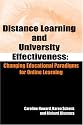 Distance Learning and University Effectiveness: Changing Educational Paradigms for Online Learning