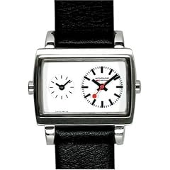 Mondaine A666.30322.11SBB 2 Time Zones Damenuhr