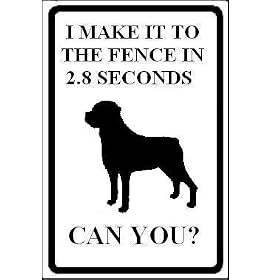 Rottweiler Sign