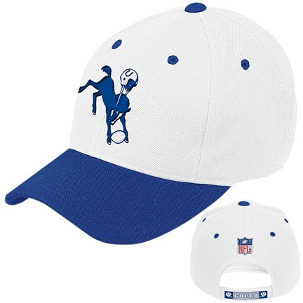Baltimore/Indianapolis Colts Structured Adjustable Hat