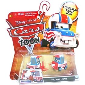  Disney Pixar Cars Toon Lug and Nutty #7 & #8