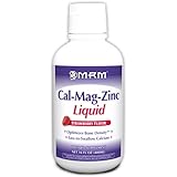 MRM Cal-Mag-Zinc Liquid, Strawberry Flavor, 16-Ounce