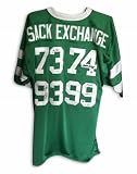 New York Jets Green Throwback Jersey Autographed/Hand Signed By All 4 Members of the New York Jets '