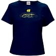 Jimmie Johnson Womens T-Shirt - Jimmie Johnson Diva Racer Navy S/S Tee